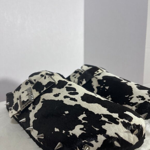 BLACK8MOB Cowhide Rivet Clogs Rare Japan Exclusive Size 44–45 main image 4